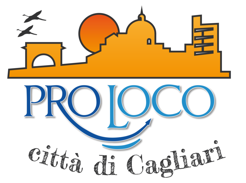 Proloco citta di cagliari con scritta nera